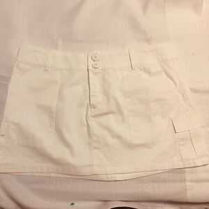 Princess Polly White Mini Skirt